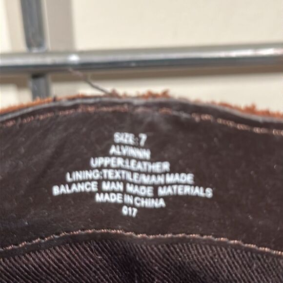 Suede and leather boot size 7 In good condition - Picture 7 of 7